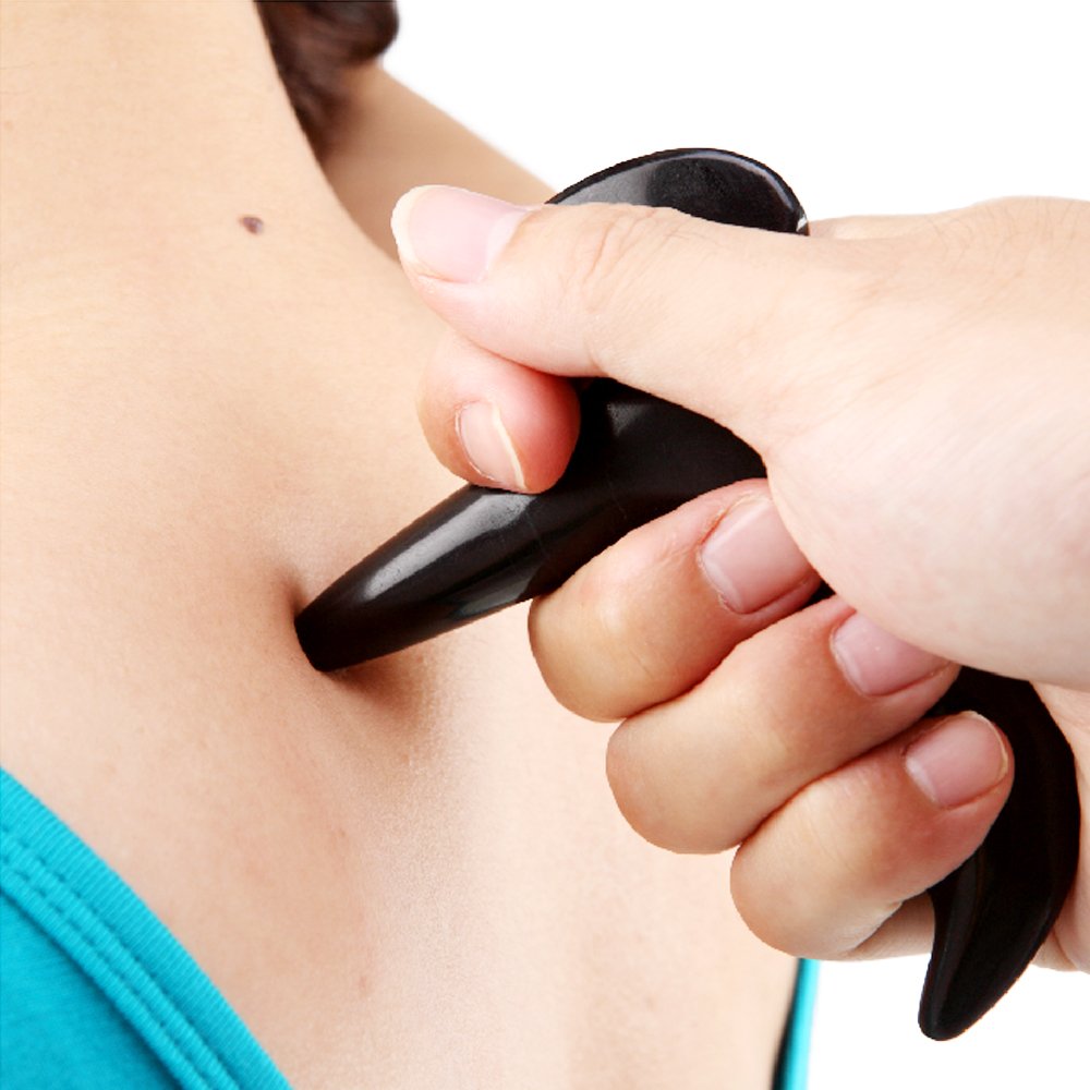 Acuponcture bâton de massage en pierre réflexologie plantaire