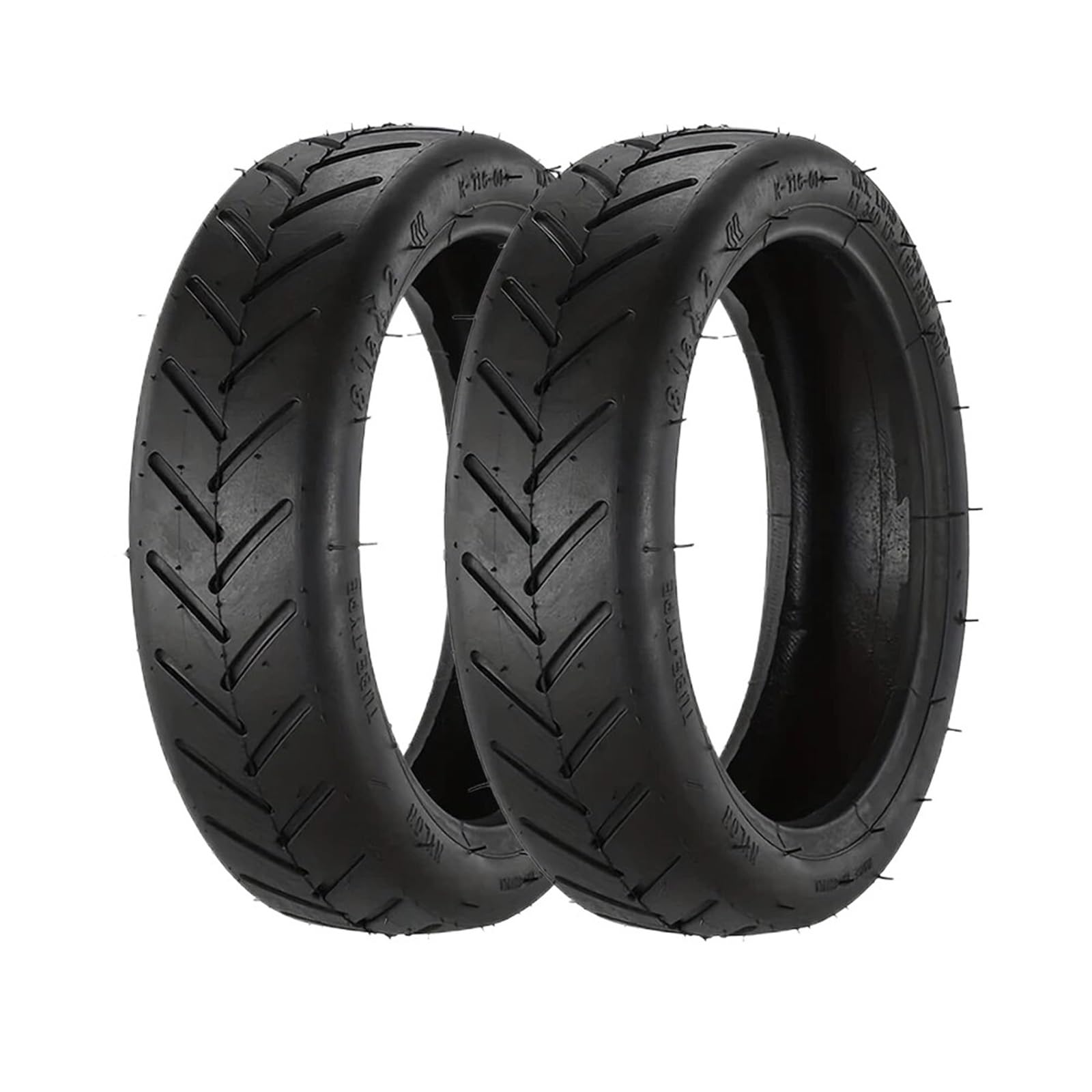 Camera d'Aria per Monopattino Elettrico Pneumatico esterno da 8,5" e camera d'aria for scooter elettrico, pneumatici in gomma gonfiabili di ricambio for ruote anteriori e posteriori(2pcs Outer Tire)