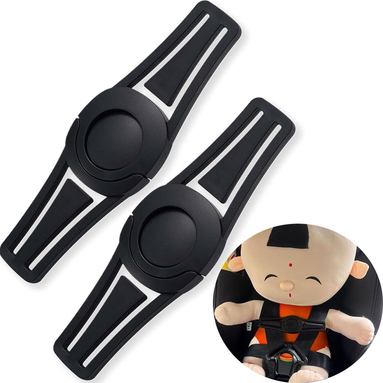 Wxinsheng Abschnallschutz Kindersitz,2 Stück Autositz Sicherheitsgurt Clip,Gurtsammler kindersitz Abschnallschutz,Abschnallschutz Kindersitz,Gurt Sicherungen für Autositze,Brustgurt Clip