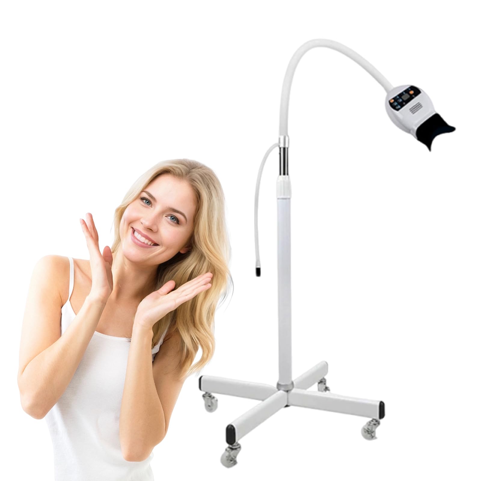 Teeth Whitening Machine Professional Whitening Machine LED Light Mobile 36W Dental Teeth Whitening Bleaching Lamp Cold Light with