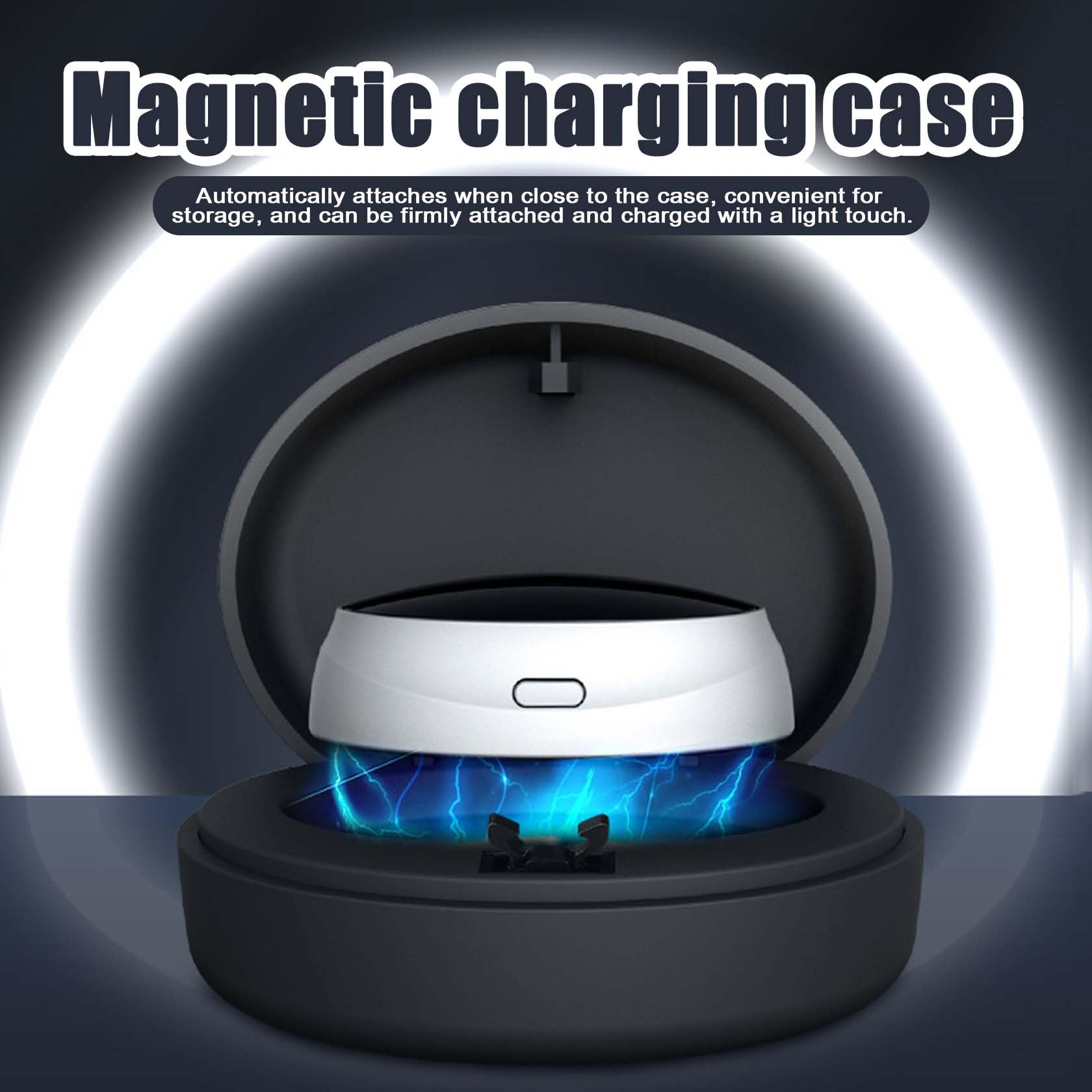 Dispositivo Inteligente De Pulsos con Estuche De Carga Magnética, Dispositivo para Dormir Que Reduce Eficazmente Los Ronquidos En Hombres Y Mujeres, Dispositivo Antironquidos Ultraligero Y