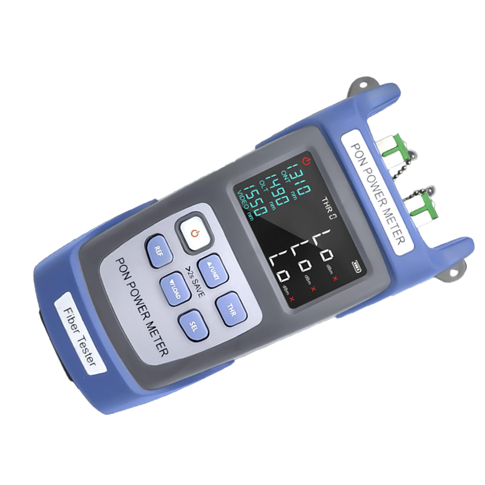 Optical Power Meter Glasfaser Test Tool Kit Hochpräzise Netzwerk Scanner FTTH PON GPON