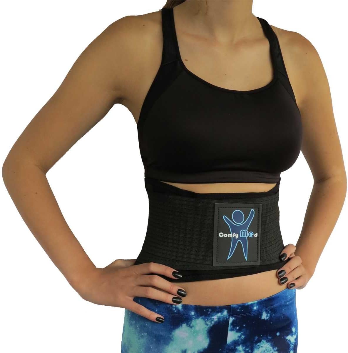 ComfyMed® Breathable Mesh Back Brace CM-SB01 Lower Back Pain Relief Lumbar Support Belt for Treatment of Sciatica, Scoliosis, Herniated Disc or Degenerative Disc Disease