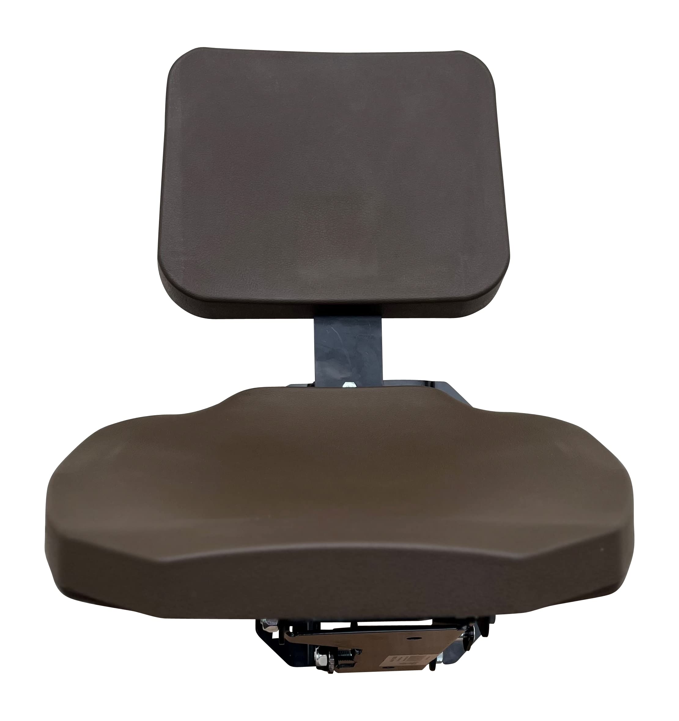 Beifahrersitz Schleppersitz Traktorsitz Notsitz kompatibel für John Deere PVC Braun Schlepper Traktor