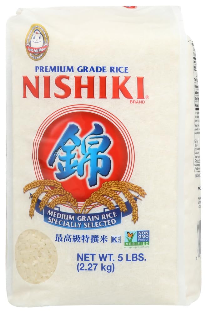 Amazon.com : Nishiki Premium Grade Rice 5 LB (Pack of 4) : Grocery