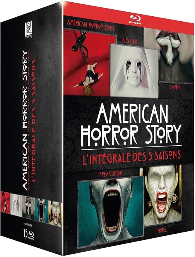 American Horror Story Nombre De Saisons American Horror Story-L'intégrale des Saisons 1 à 5 [Blu-Ray]: DVD
