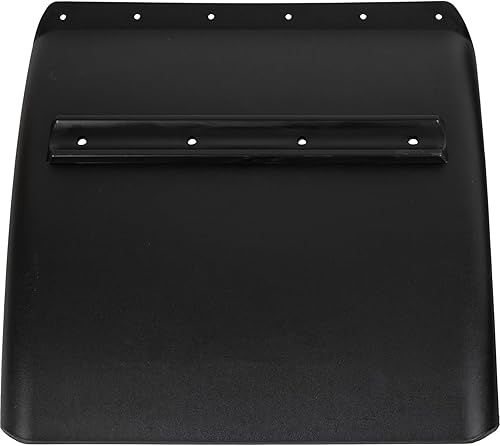 Buyers Products 8592427 Guardabarros de cuarto de polietileno, guardabarros de plástico de 24 x 24 pulgadas para semircamiones, accesorios de