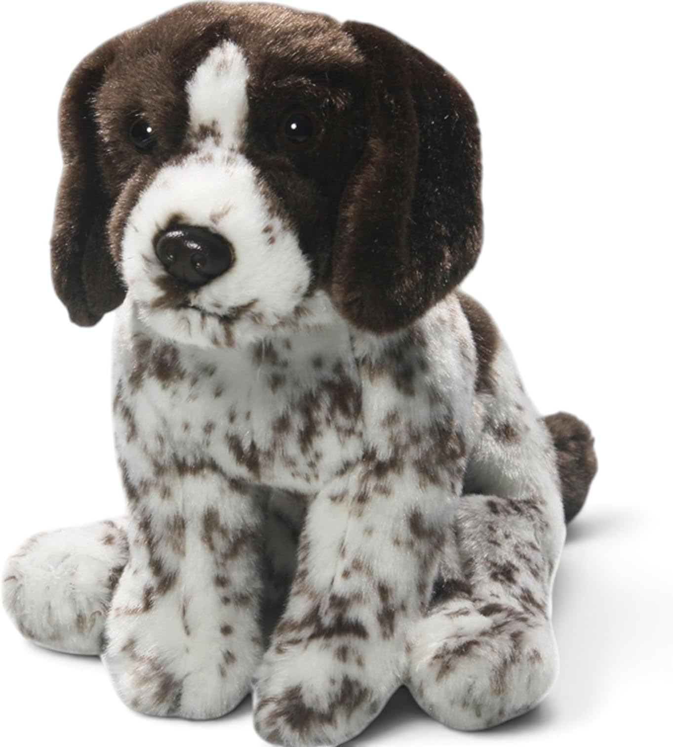 Carl Dick Sitting English Pointer Stuffed Animal, Approx. 9.45 Inches (24 cm), Plush Toy, Model 2674