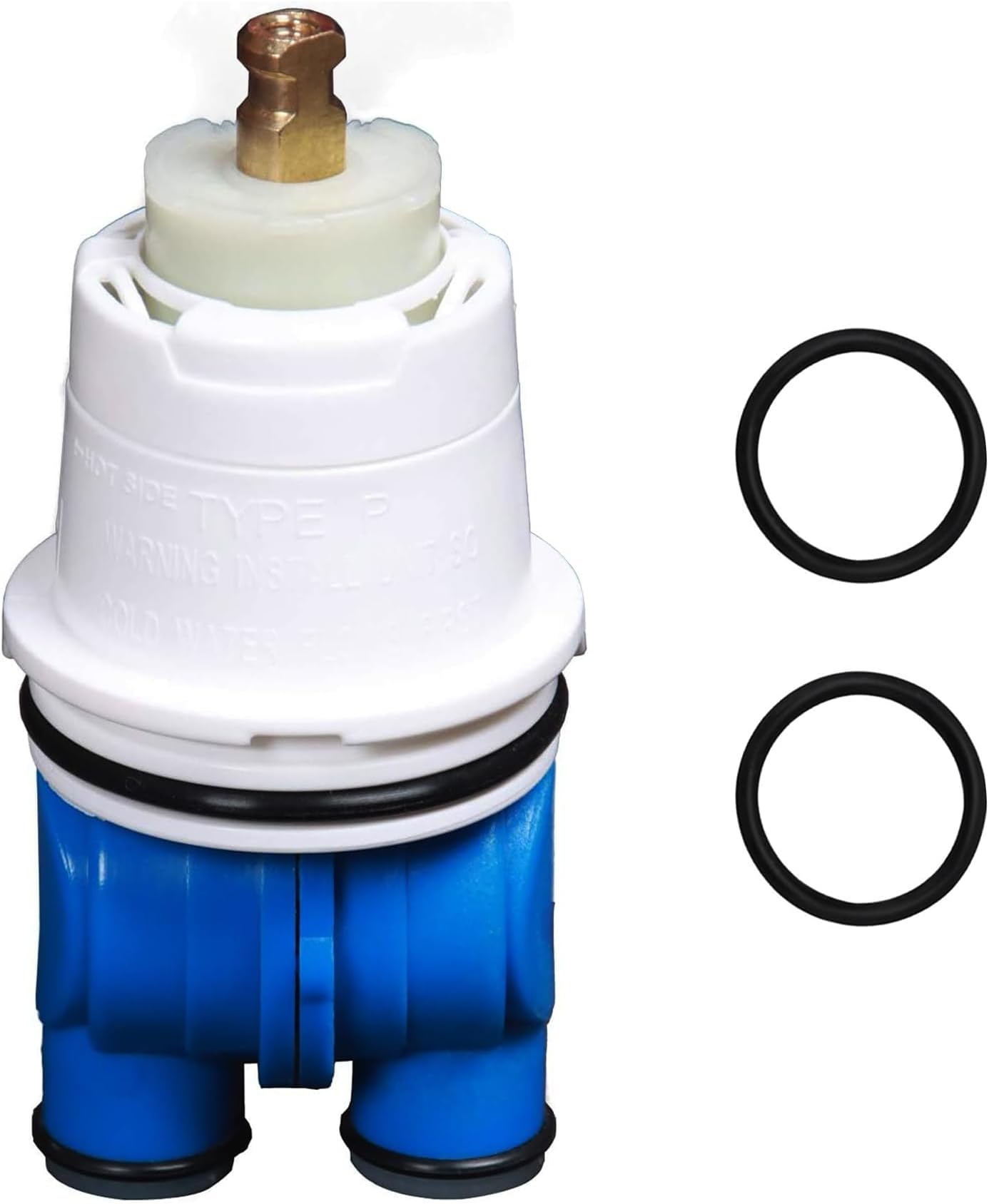 RP19804 Shower Cartridge Assembly Replacement for Delta 13001400 Series TubShower Valves, Thermostatic Shower Valve Cartridge, Fits Delta Select Monitor Valves (Fits 1993-2007) 1 PCS
