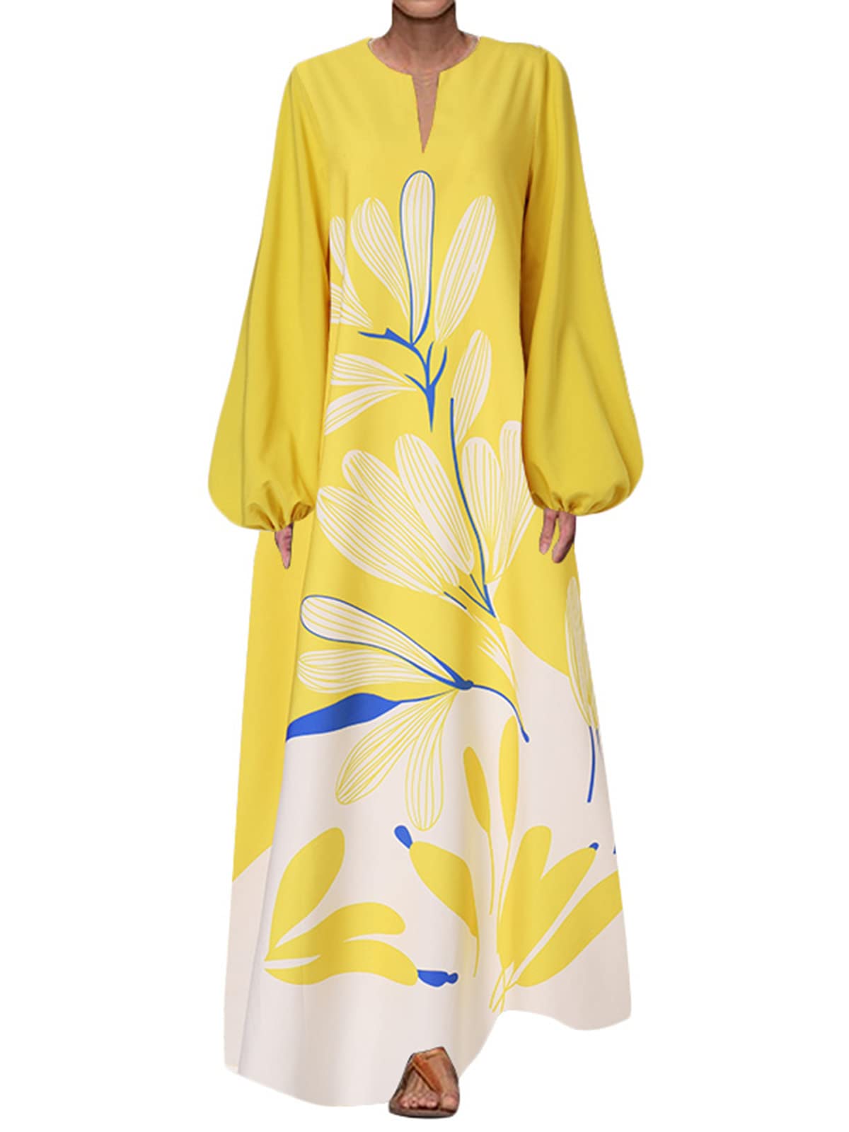Zanzea Winter Dress For Women Long Sleeve Dresses Casual Maxi | Desertcart  Aruba