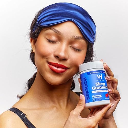 Miniatura 3 de VitaHustle Kevin Hart - Gomitas para dormir de 5 mg de melatonina, bálsamo de limón, manzanilla, ayuda para relajarse y dormir, baja en azúcar, a