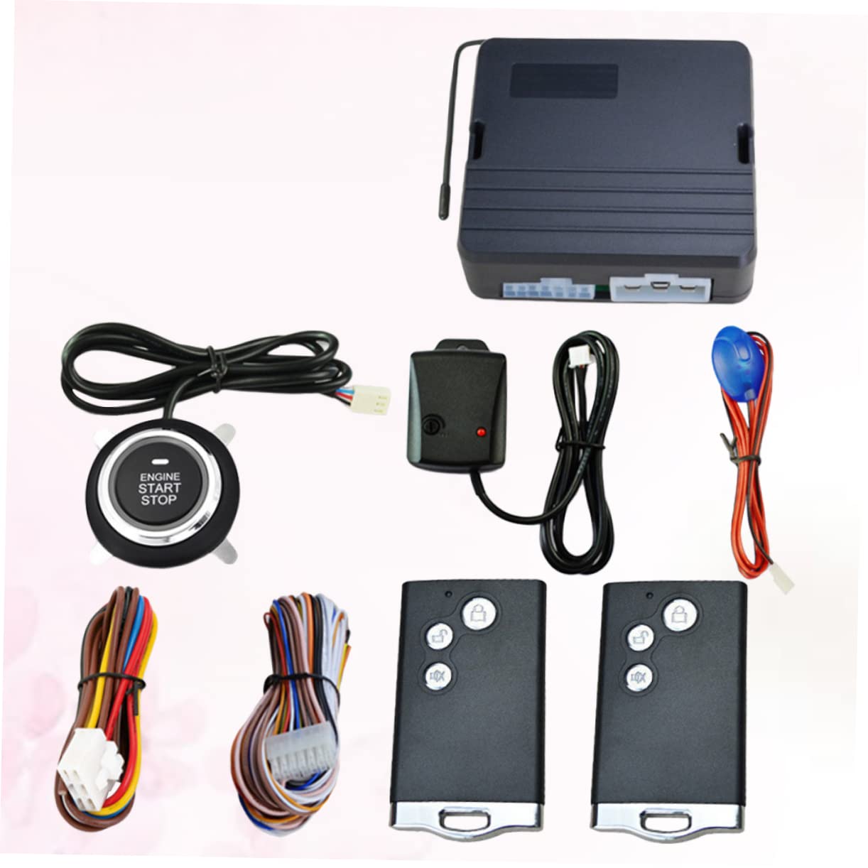 12v Di Allarme Antifurto Auto Con Controllo Remoto e Avviamento Ignizione Sicurezza Ottimizzata Per Veicoli e Camper Allerta Vibration e Led Indicatore