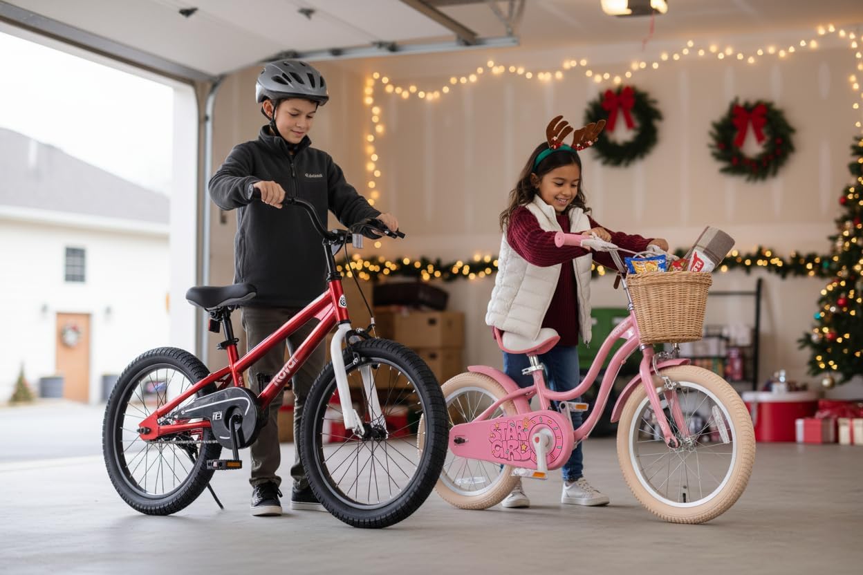 Royalbaby Freestyle Kids Bike 12 14 16 18 20 Inch Bicycle for Boys Girls Ages 3-12 Years, Multiple Color Options