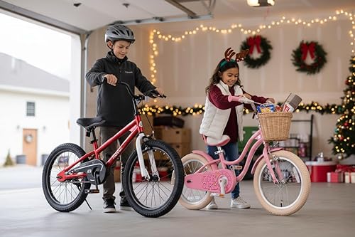 Miniatura 134 de RoyalBaby Kids Bike Freestyle Classic & EZ Balance Pedal Switchable Bicycle, 12 14 16 18 Inch, 3-10 Years Toddler to Big Kids Verde