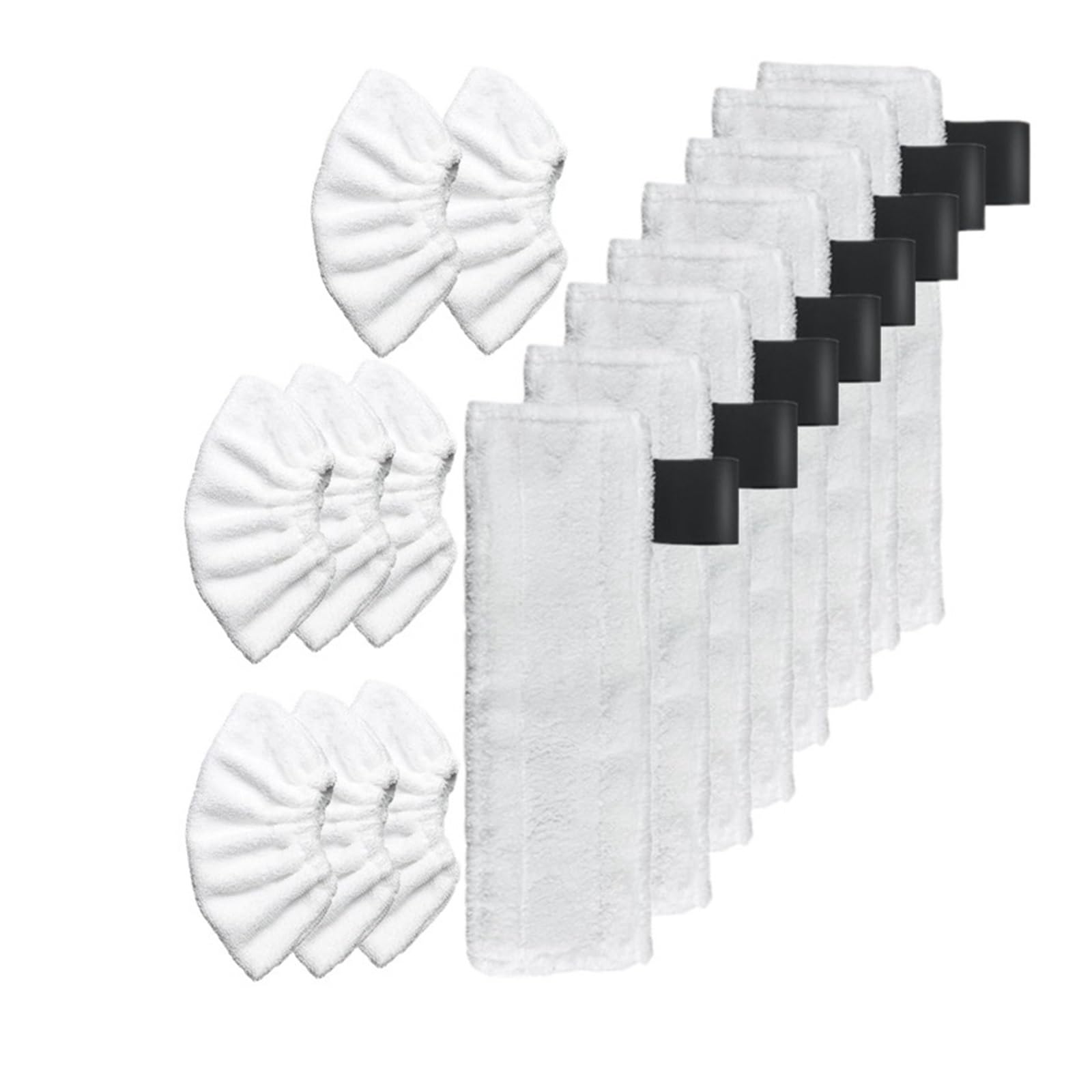 Compatibile con Karcher Easyfix SC2 SC3 SC4 SC5, Accessori for pulitore a Vapore Sostituzione del tampone di Pulizia in Microfibra Copertura Panni for Scopa a Vapore (Color : As Shown k)