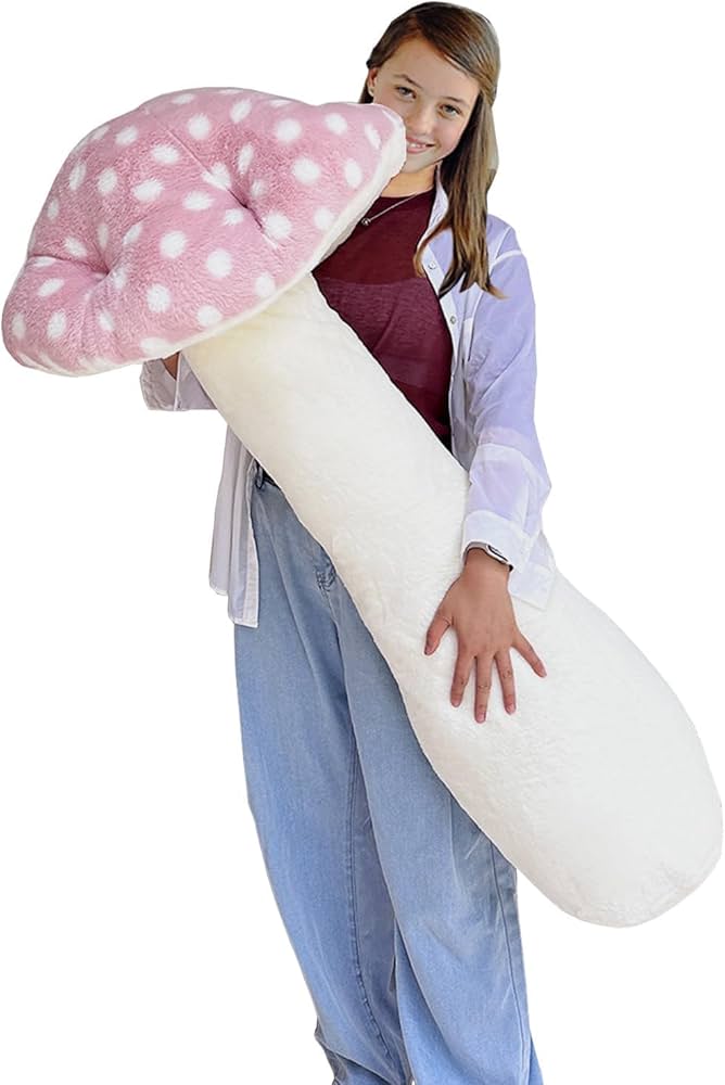 Amazon.com: Hofun4U Mushroom Plush Pillow - 51 inch Mushroom