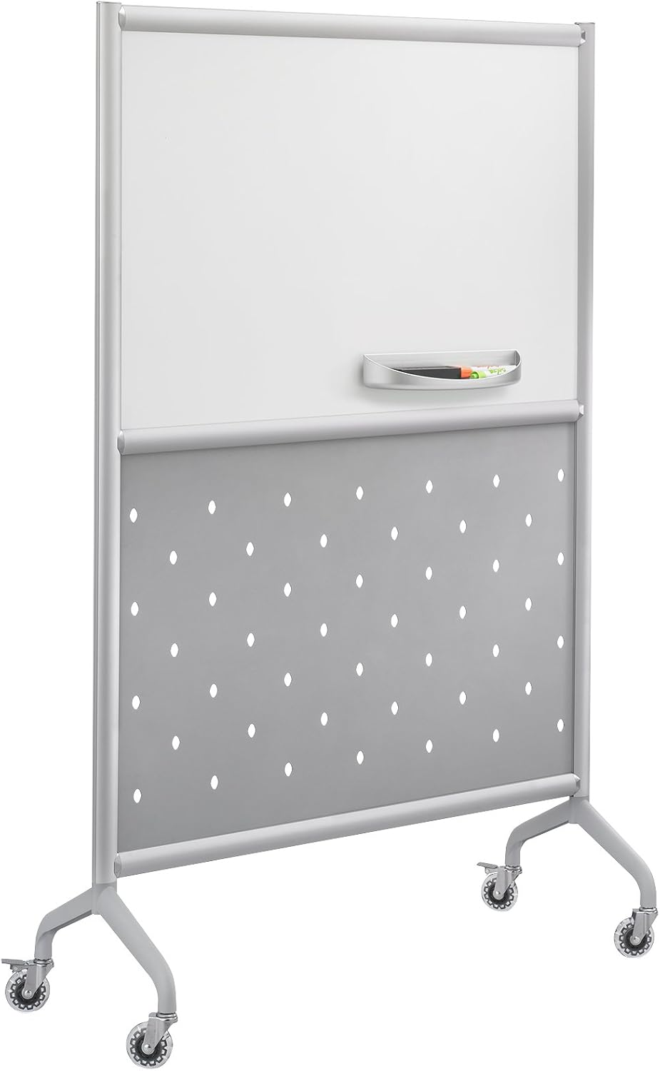 Safco Products 2008GR Rumba Magnetic Eraser Tray for Select Rumba Collaboration Screens (Sold Separately), Gray