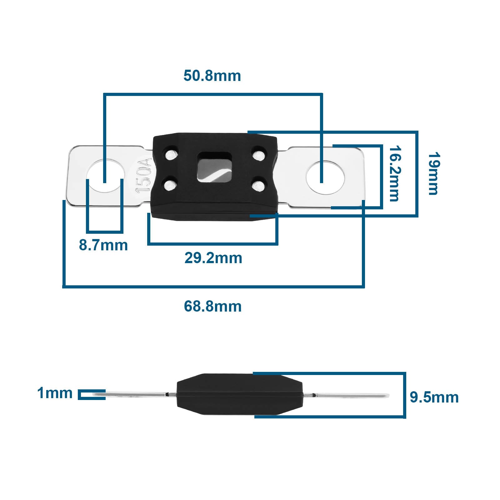 50 Pieces 5 Amp AGC Glass Fuses For Car Truck Boat Marine RV 50-Piece 5 AMP AGC Glass Fuses - 5A Replacement Fuses For Car, Truck, Boat & RV 5 Amp AGC
