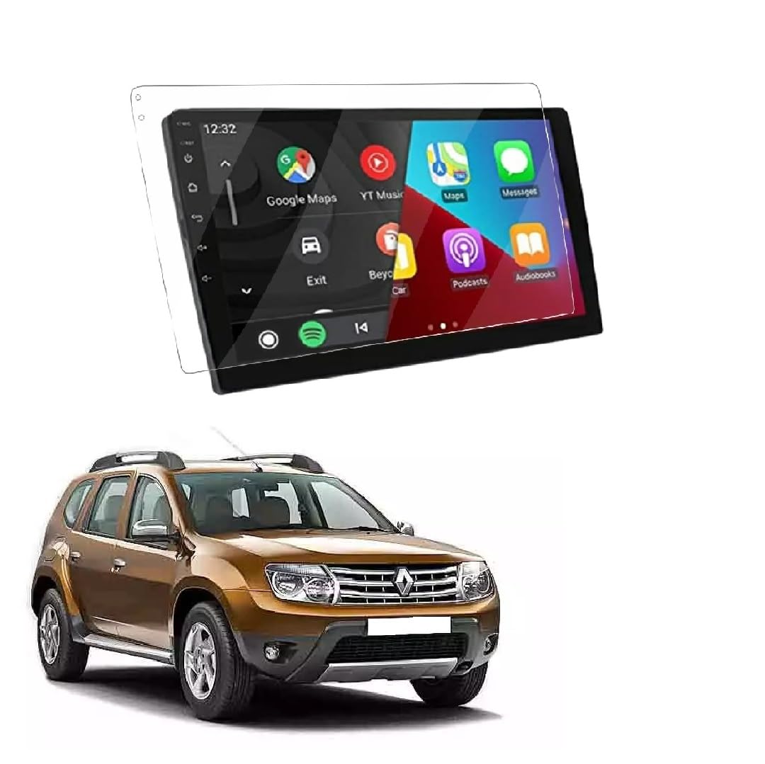 Car Stereo Screen Protector, 9-inch, Compatible with Android Display Suitable for Renault Duster Type-1-image-45