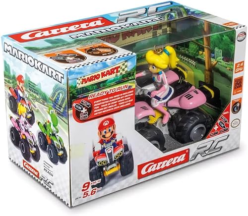Miniatura 11 de Carrera RC Nintendo Mario Kart 2.4 GHz Radio Control Remoto Vehículo de Coche de Juguete - Yoshi Quad