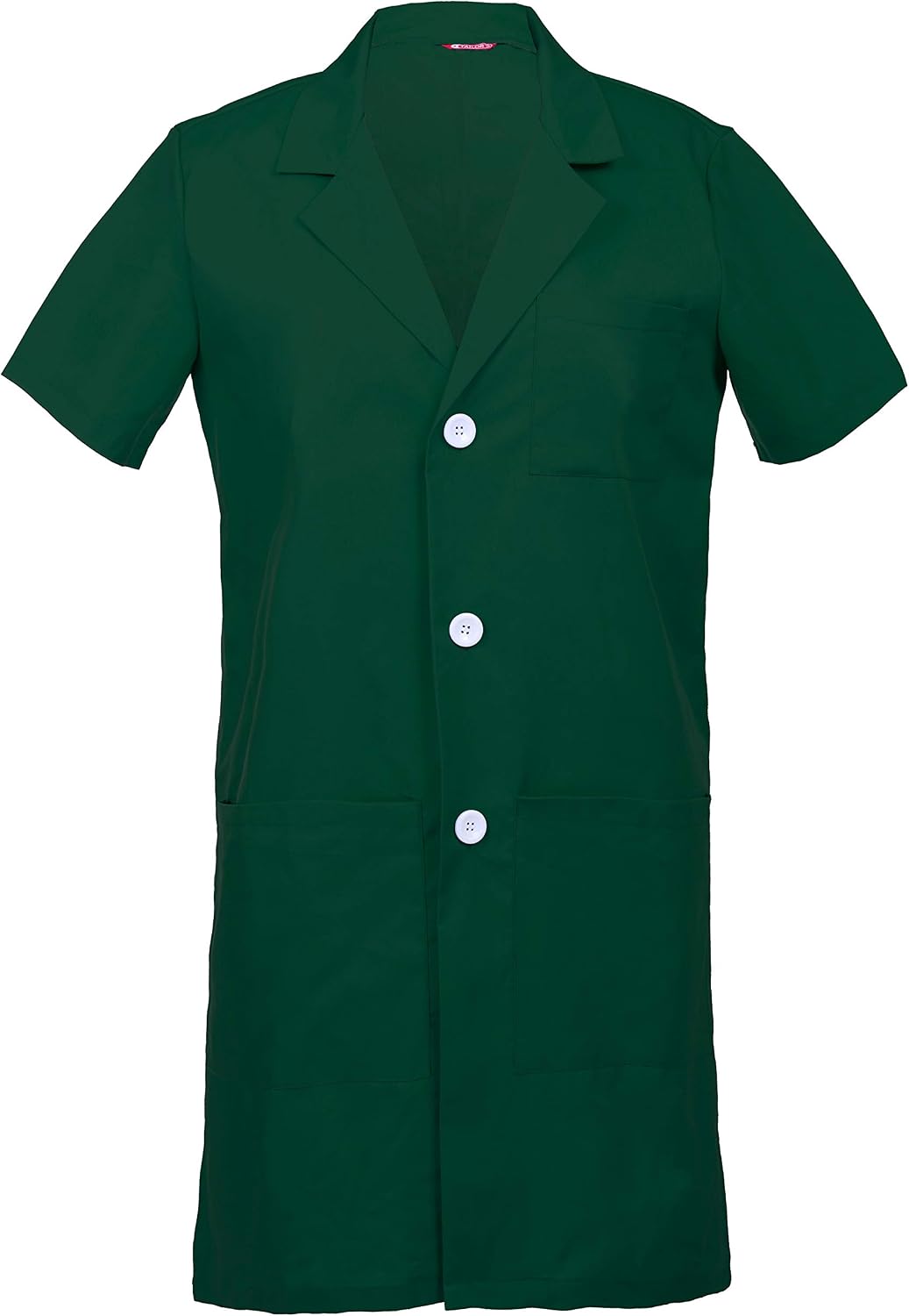 TAILOR'S Men's Short Sleeves Lab Coat