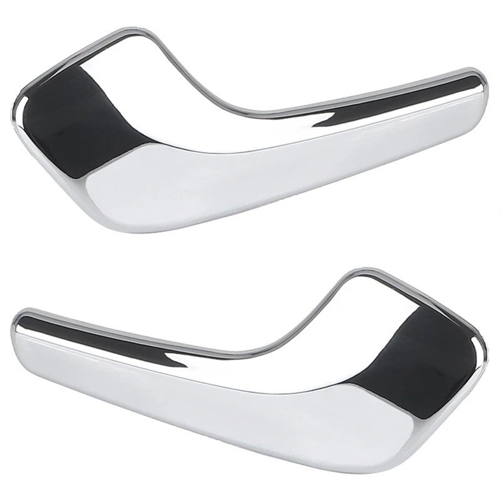 PLMNHSS Car Inner Handle 13297813 13297814 for Vauxhall for Corsa D 2006-2016 for Corsa Mk3 2006-2013 Corsavan 2006 2007 2008 2009 2010 2011-2016 Door Handle(2pcs Left Right)