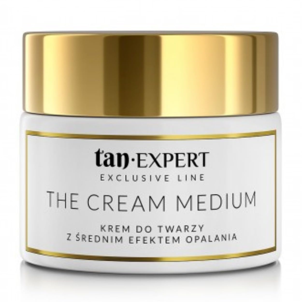The Cream Medium krem do twarzy 50 g z efektem samoopalania krem do twarzy do naturalnej opalenizny