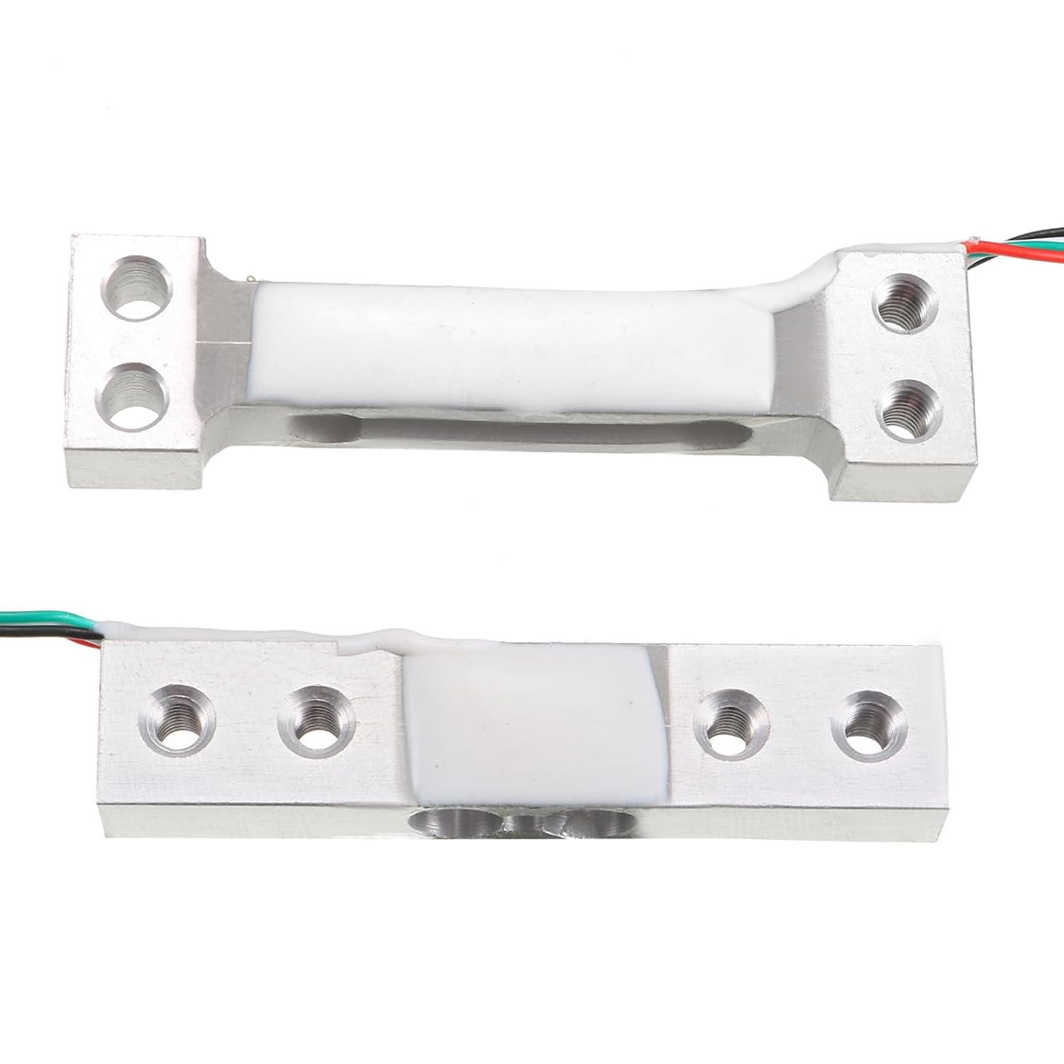 MECCANIXITY Weighing Load Cell 500g 300g Aluminum Weigh Sensor for Electronic Balance Scales Silver Tone Pack of 2