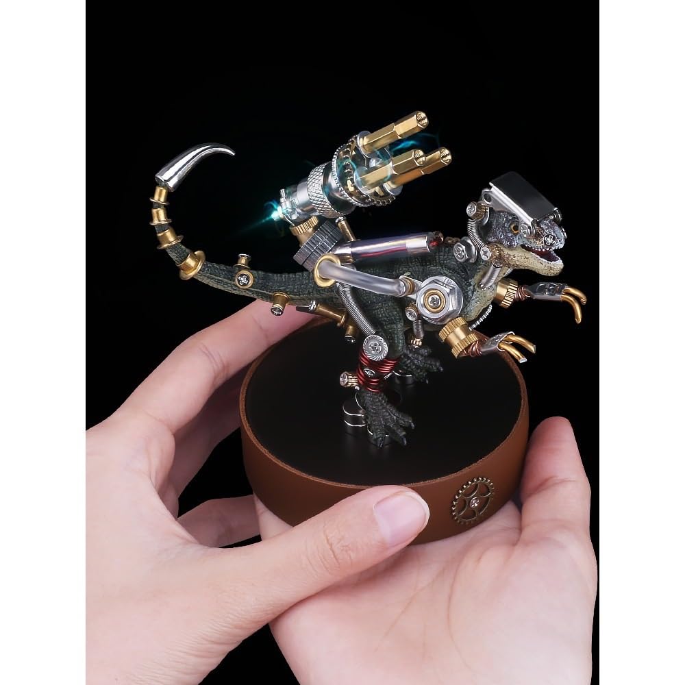 Metalowe puzzle 3D dla dorosłych, zestaw modeli do składania metalowych mechów, zestaw kreatywnych ozdób do samodzielnego montażu, z narzędziem, dla dorosłych Idealne jako prezenty, wnętrz.(136PCS)