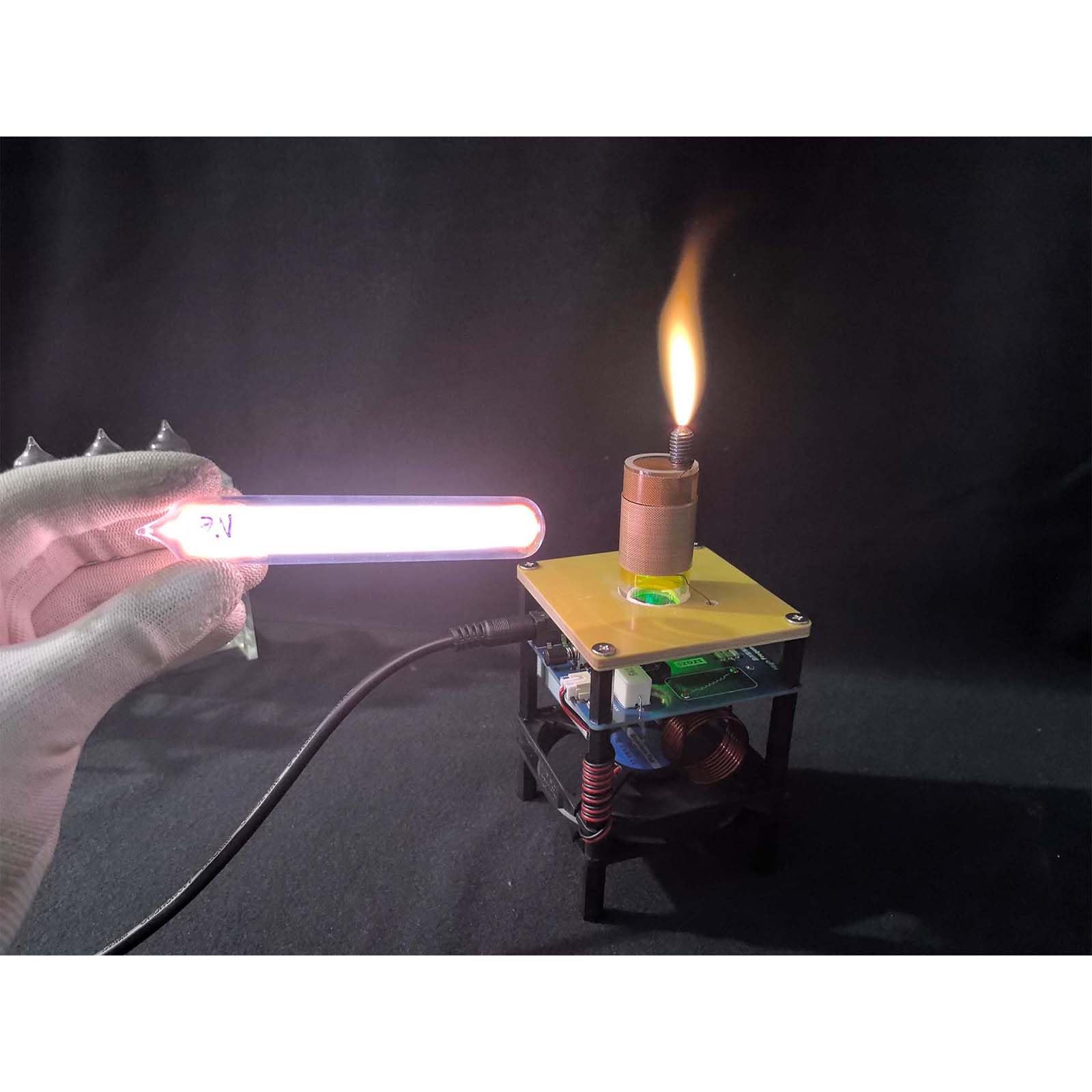 Amazon | テスラコイルプラズマ火炎発生器 - 48V 高周波科学実験キット