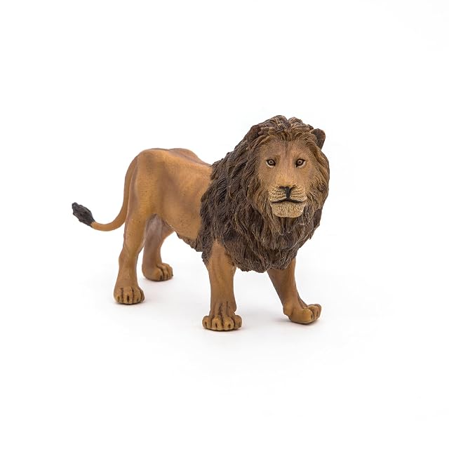 Foto 8 de 8 de Papo Figura de León Soberano de la Sabana, Colección Vida Salvaje, Niños