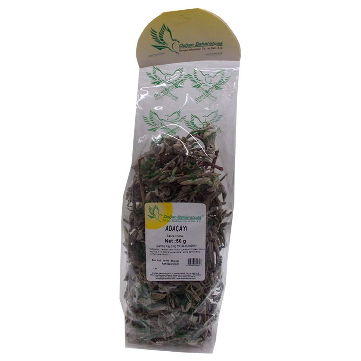 Doğan Adaçayı Yaprağı 50 Gr Paket