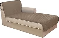 Vista 121 de U-NICE HOME Funda para sillón reclinable, reversible, con correas elásticas, resistente al agua, protege de perros y mascotas, sillón extragrande