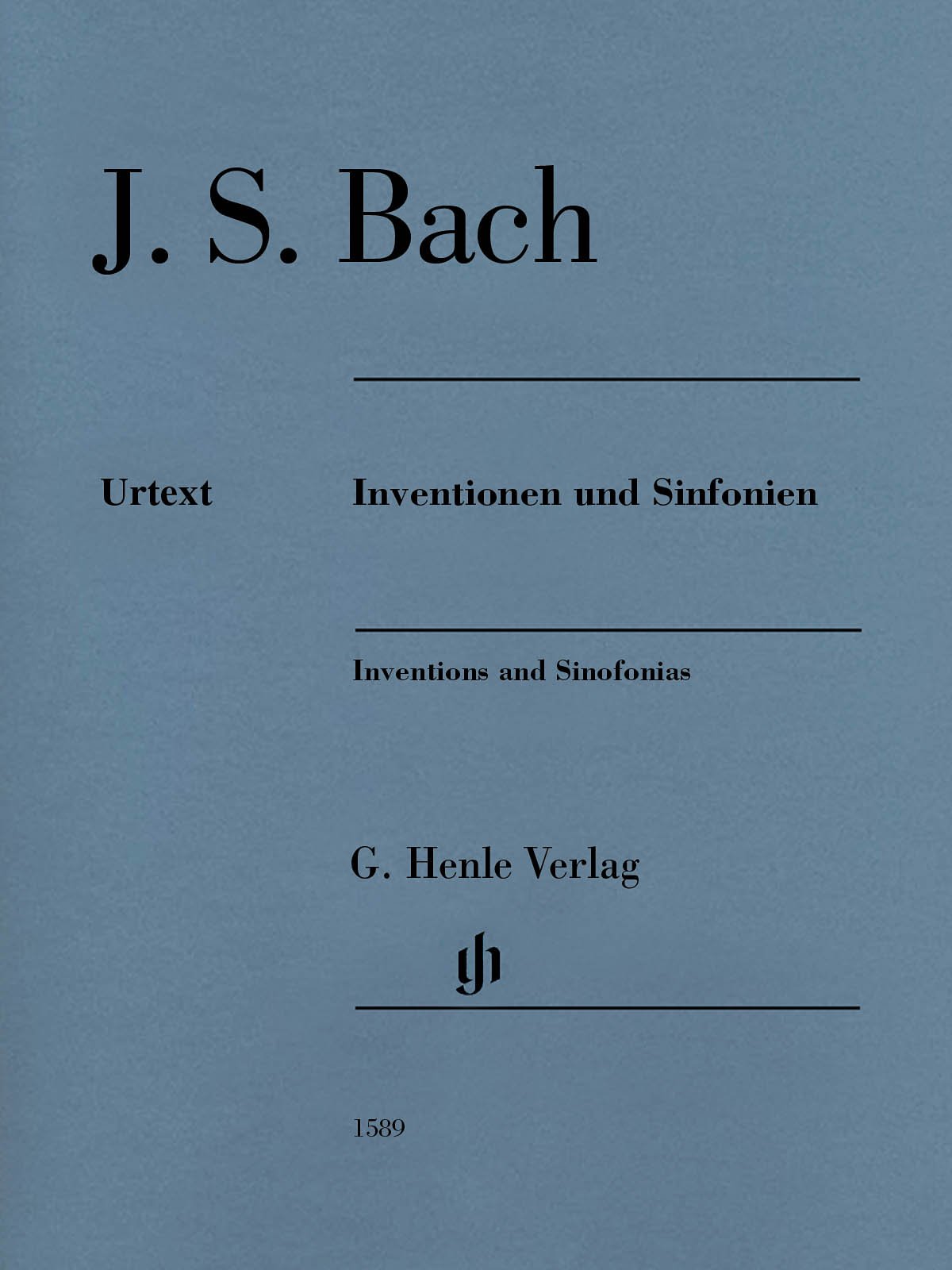 Inventions and Sinfonias - Revised Urtext Edition - piano solo - sheet music - (HN 1589)