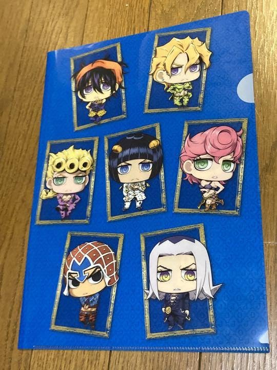 ジョジョ　クリアファイル　ちみキャラ Yahoo!オークション - 送料無料 ジョジョワールド クリア