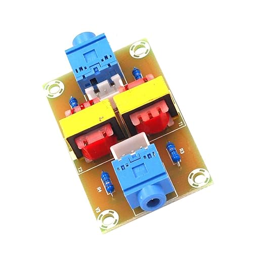 Miniatura 4 de HiLetgo 2 unids XH-M372 Aislador de Audio Estéreo Vehículo Común Eliminación de Interferencia de Tierra Corriente Aislamiento de Ruido Transformador