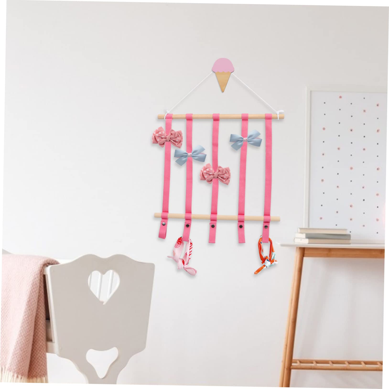 MAGICLULU 8juegos Ganchos De Pared Decorativos Forma De Helado Para Adhesivos y Prácticos Para Colgar Ropa y Accesorios Habitaciones Infantiles y Baños