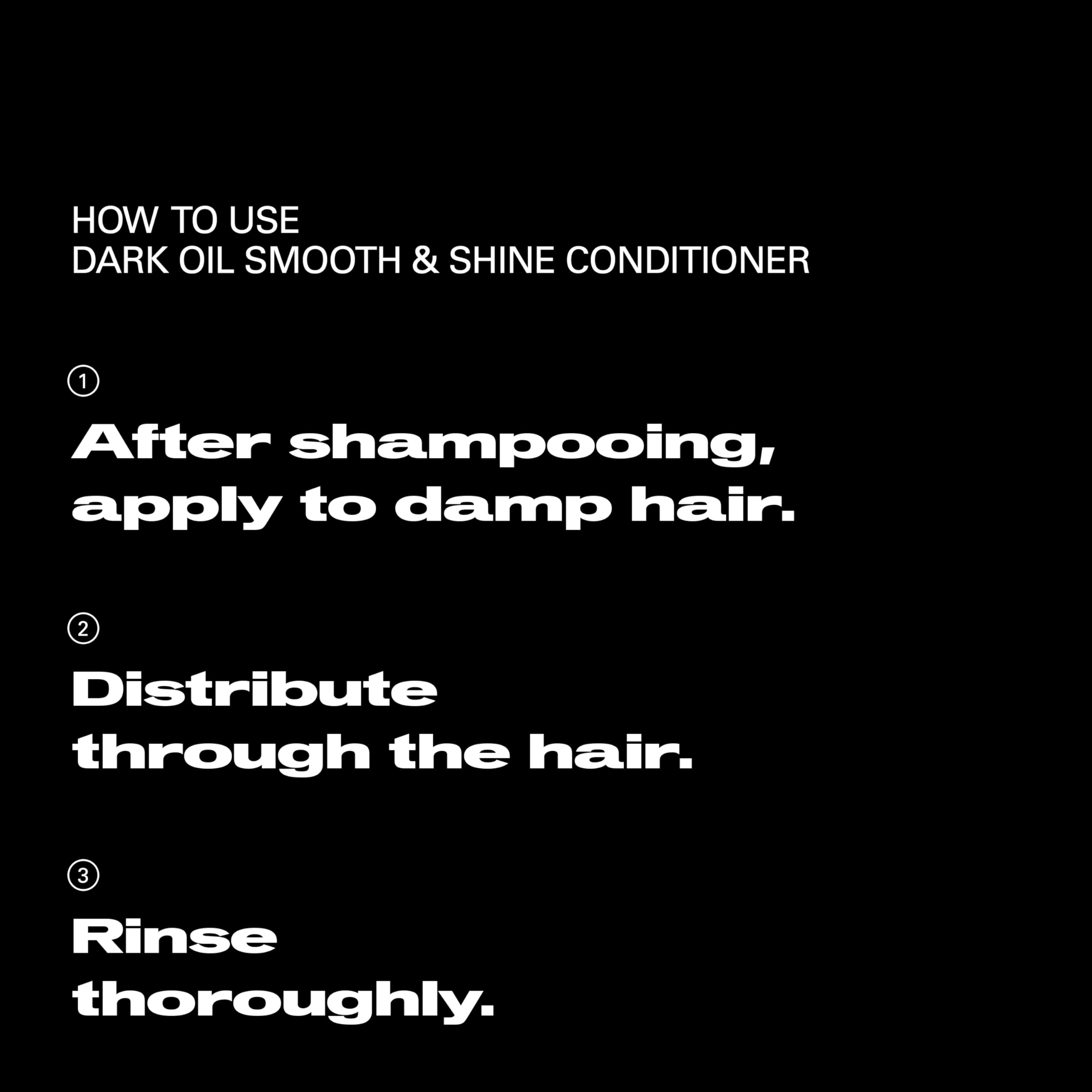 SEBASTIAN PROFESSIONAL DARK OIL – Schwereloser Conditioner für alle Haartypen – mit Jojoba- und Arganöl – intensive Anti-Frizz Haarpflege für geschmeidig schöne Haare – 1000 ml