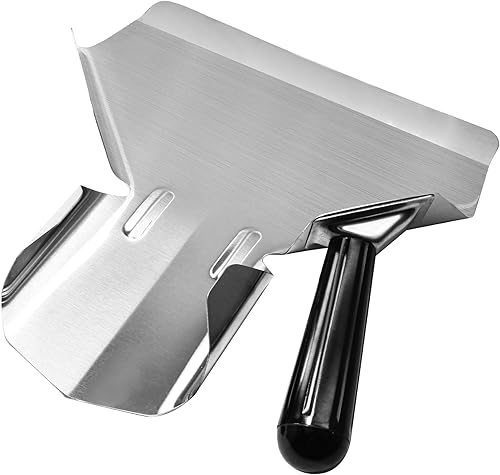 Miniatura 7 de Cuchara de palomitas de maíz de acero inoxidable, herramienta de llenado rápido para bolsas y cajas de alimentos, cuchara multiusos para patatas