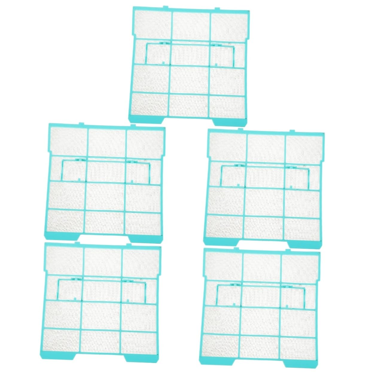 5pezzi Filtro Di Ricambio Per Condizionatore Aria Rete Antipolvere Facile Installazione Compatibile Con Diverse Marche Protezione Avanzata Contro Polvere e Odori
