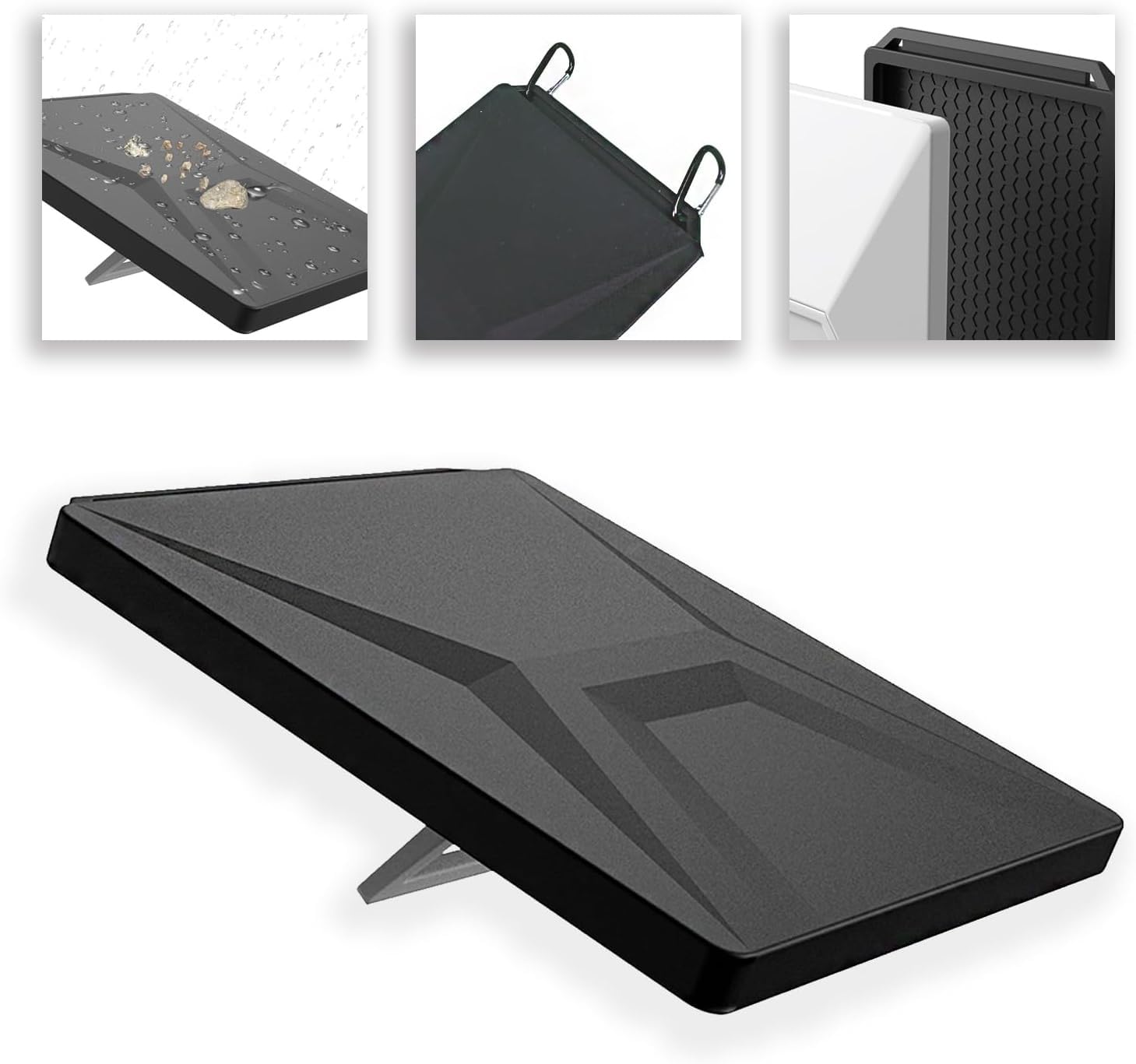 Starlink Mini Case in Silicone Anticolpo Antigoccia per Starlink Dishy Accessori da Viaggio Nero