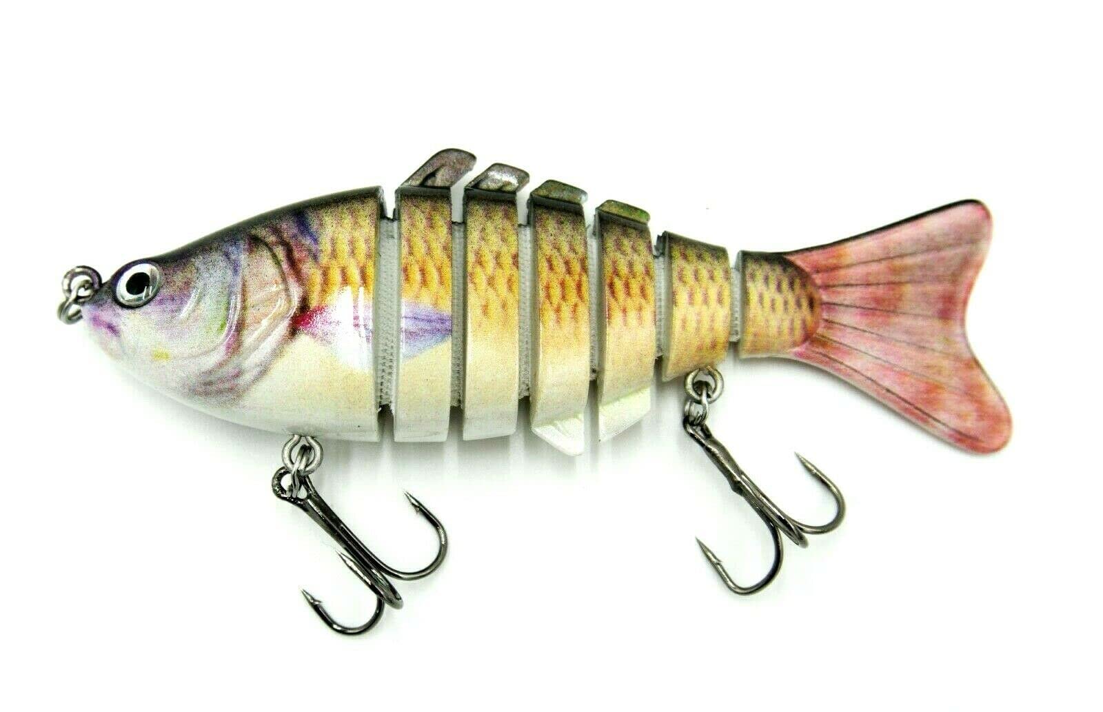 Amazon.com : Acid Tactical Fishing Lures Life Like Swimming Bass,Trout, AI 7  Segment Jointed Swimbait 3PACK : Sports & Outdoors