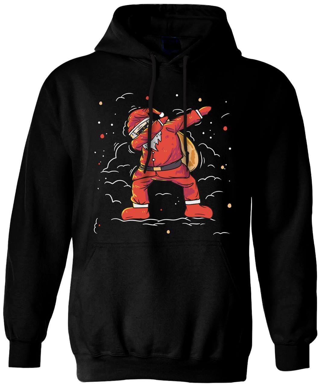Tassenbrennerei Hoodie - Weihnachtspullover - Dapping Weihnachtsmann Pullover mit Weihnachtsmotiv - für Nikolaus, Weihnachten - Herren & Damen