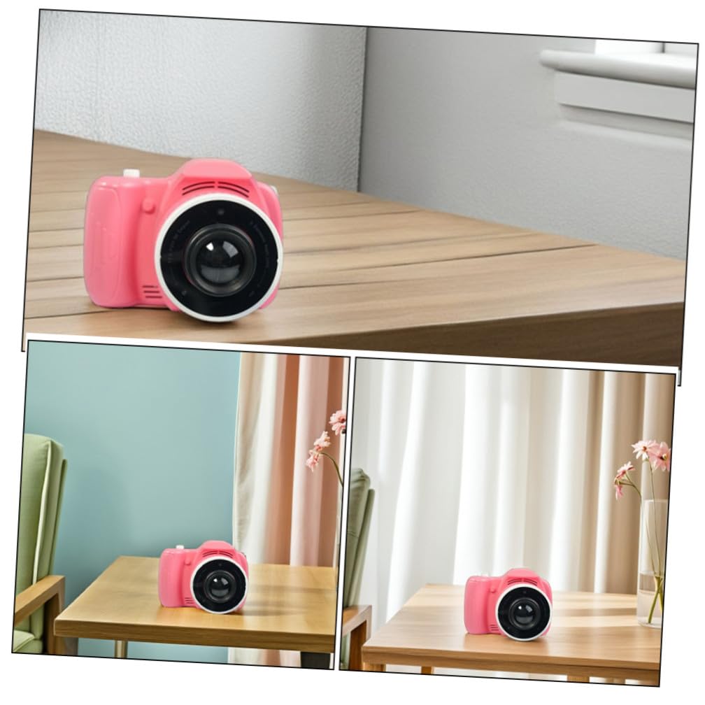 Veemoon Macchina Fotografica Plastica per Bambini con Proiettore 1080p Funzione Musica e Editing per Viaggi e Campeggio