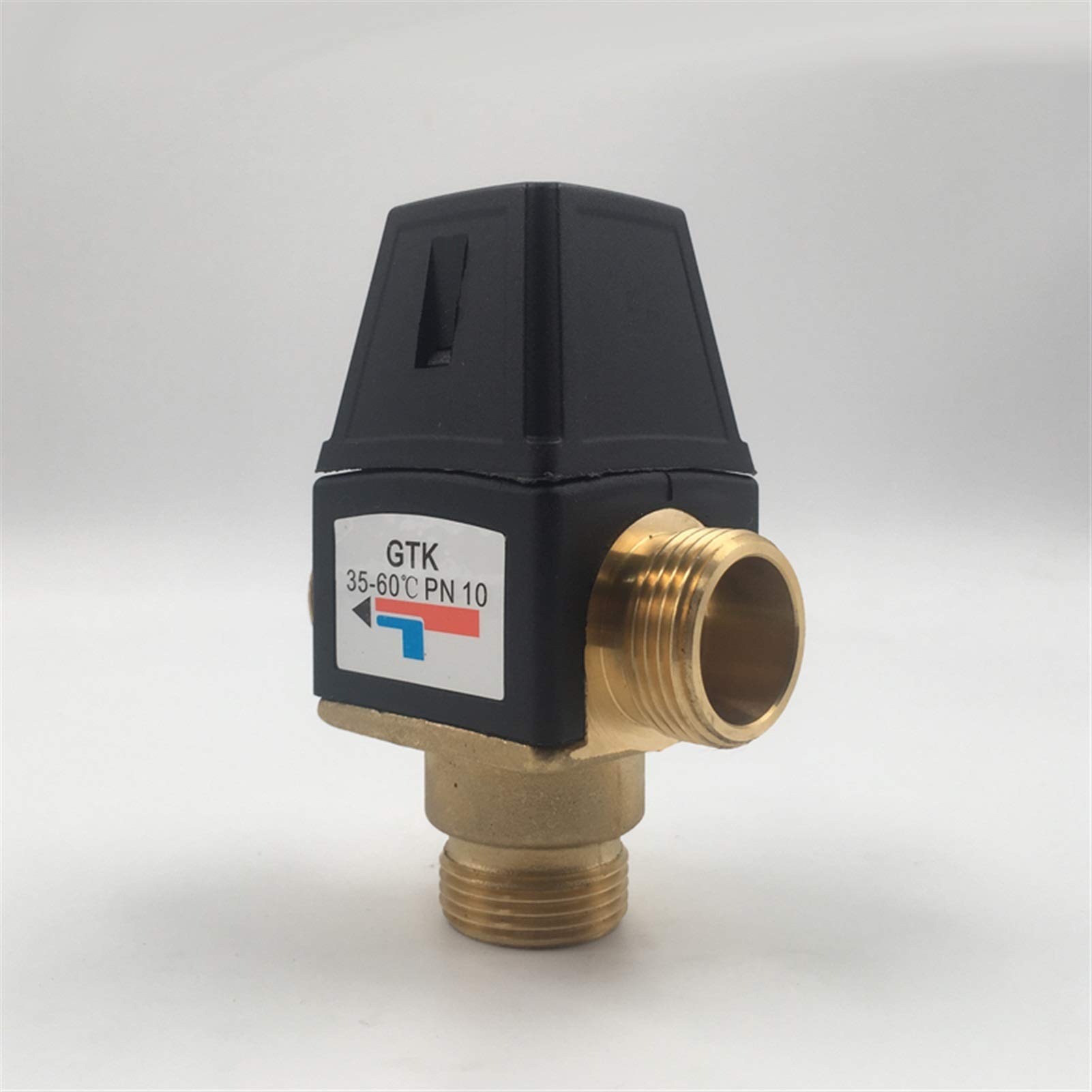 Buy SHENYUAN 3/4" Male Thread 3 Way Brass Thermostatic Mixing Valve