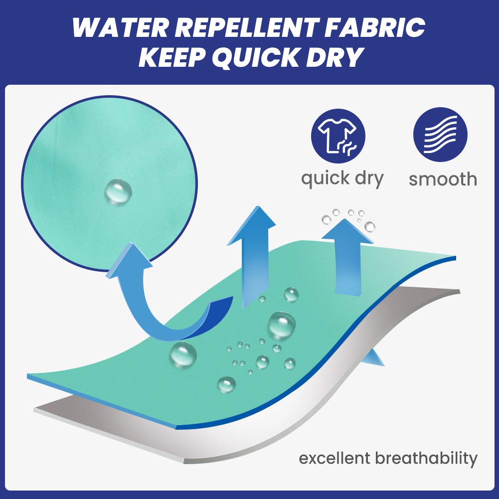 MaaMgic Pantaloncini da Bagno da Uomo Asciugatura Veloce Costume da Bagno per Surf sulla Spiaggia Multi-funzioni Allenamento casa con Fodera in Mesh con Fodera in Mesh