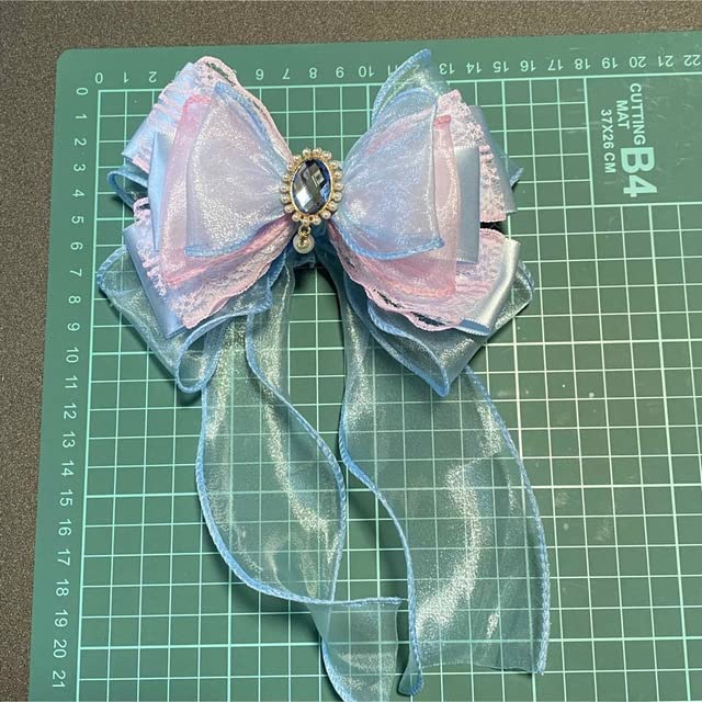 Amazon.co.jp: ペンライトリボン ライトブルー×ピンク セブチ