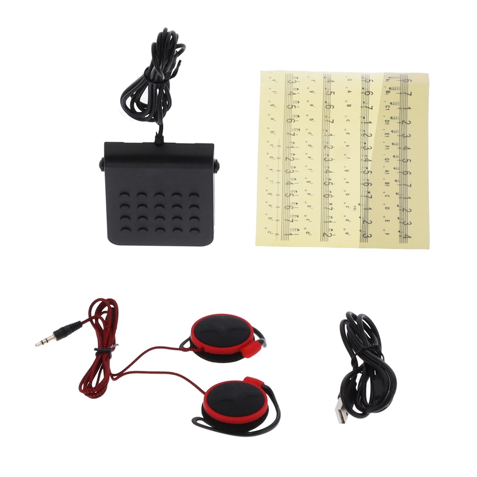 Teclado de piano, Piano eléctrico plegable multifuncional con 88 teclas y batería incorporada para amantes del piano para principiantes