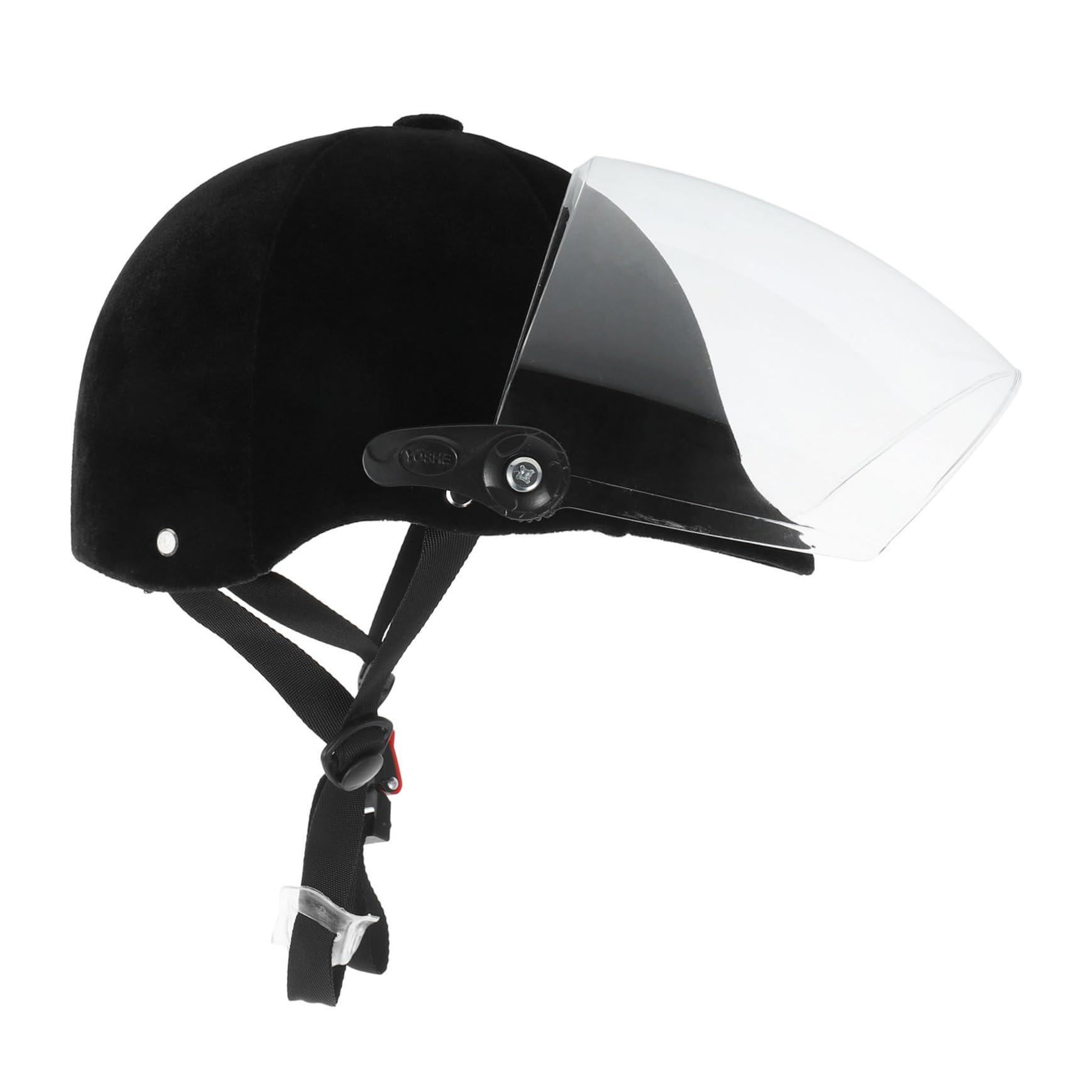 Casco de Montar a Caballo para Niños de ABS Negro