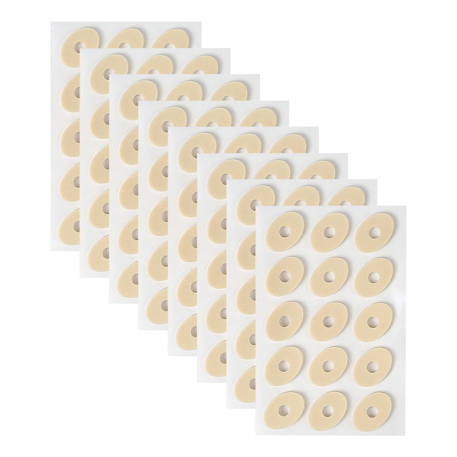 Cojines de maíz – 120 protectores de maíz | Proporcionan amortiguación y reducen las molestias de roces de los callos, protege los pies y los dedos de los pies
